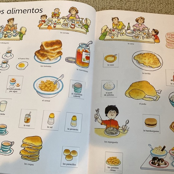 Softcover Usborne First Thousand Words in Spanish - Picture 8 of 10